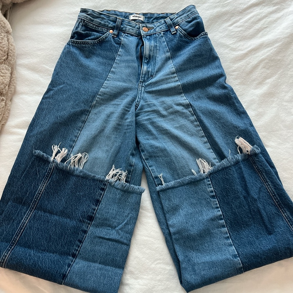 FREE PEOPLE WRANGLER JEANS